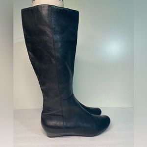 INDIGO Leather Boots size 8